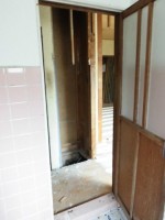 リフォのドアリフォーム　堺市西区　浴室ドア取替え工事