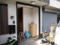リフォの玄関リフォーム　東大阪市　玄関引き戸取替え（リシェント）工事