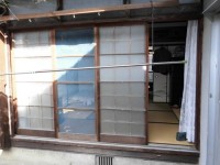 リフォの窓リフォーム　八尾市　木建からサッシ取替え工事