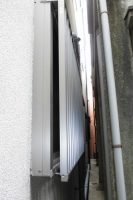 リフォの窓の防犯リフォーム　大阪市西区　面格子取付、防犯ガラス入替工事