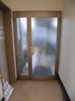 リフォのサッシリフォーム　尼崎市　引戸改修、ドア取替え工事