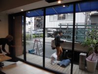 リフォの窓リフォーム　大阪市西区　フロントサッシ取替え工事